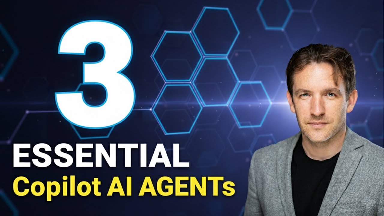 3 Microsoft 365 Copilot Agents that 10x Your Productivity: Prompt Coach, Analyst & Researcher