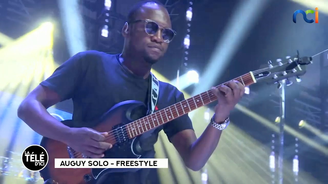 AUGUY SOLO en freestyle dans La Télé d'Ici