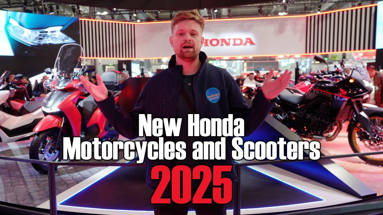 EICMA 2024: New Honda Motorcycles and Scooters for 2025!