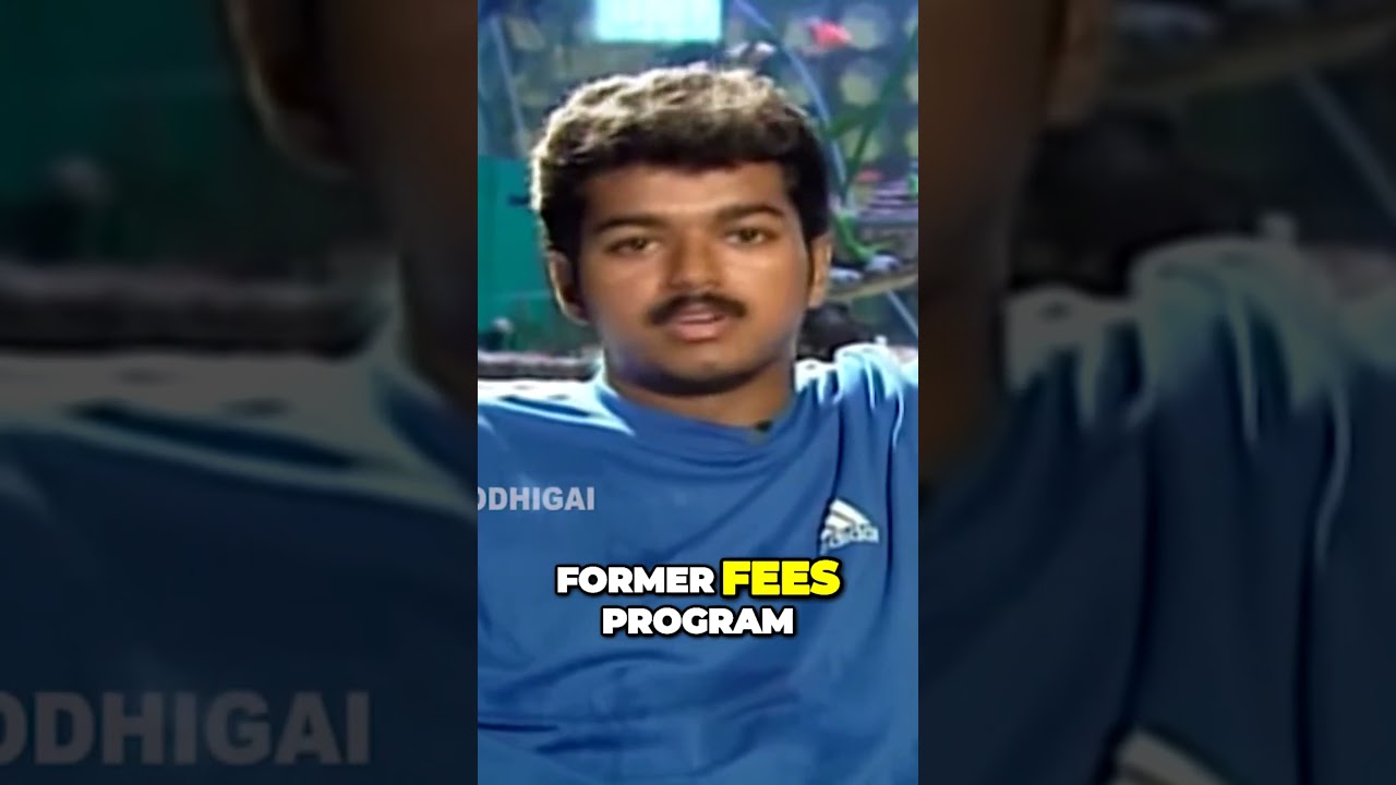 Exploring Vijay's Vintage Interview  #vijay #shorts