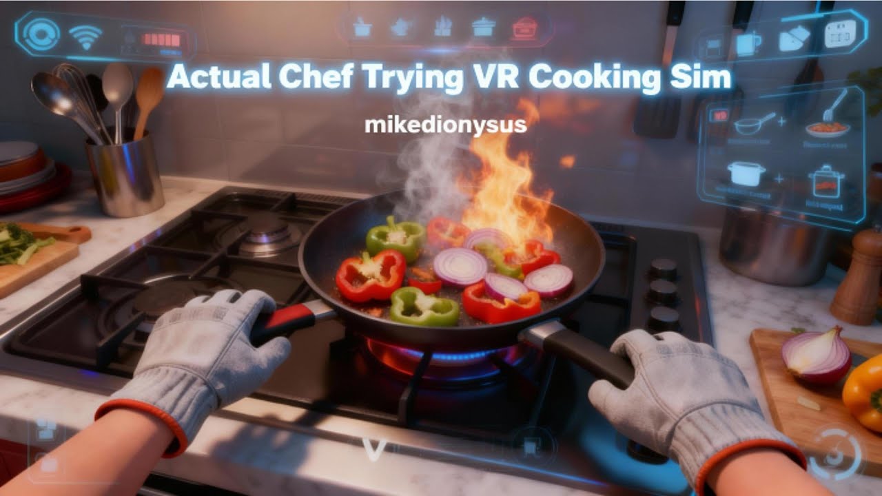 Actual Chef Trying Cooking Simulator...