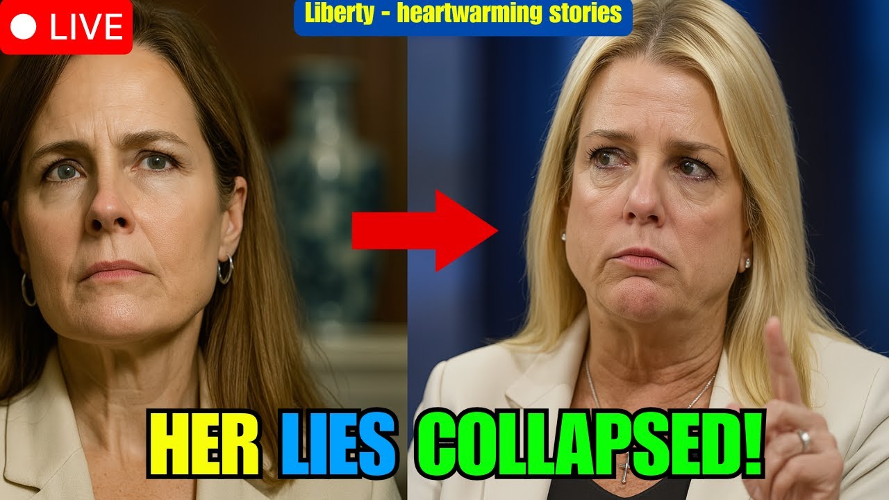 Pam Bondi EXPOSES Amy Barrett&mdash;Secret Deal STUNS the Room | Heartwarming Stories Spread Fast!