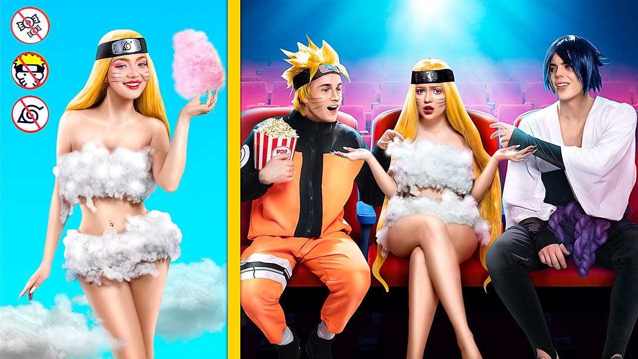 ¡Naruto en la vida real! Cómo introducir dulces a escondidas en las películas - ¡Parte 2!