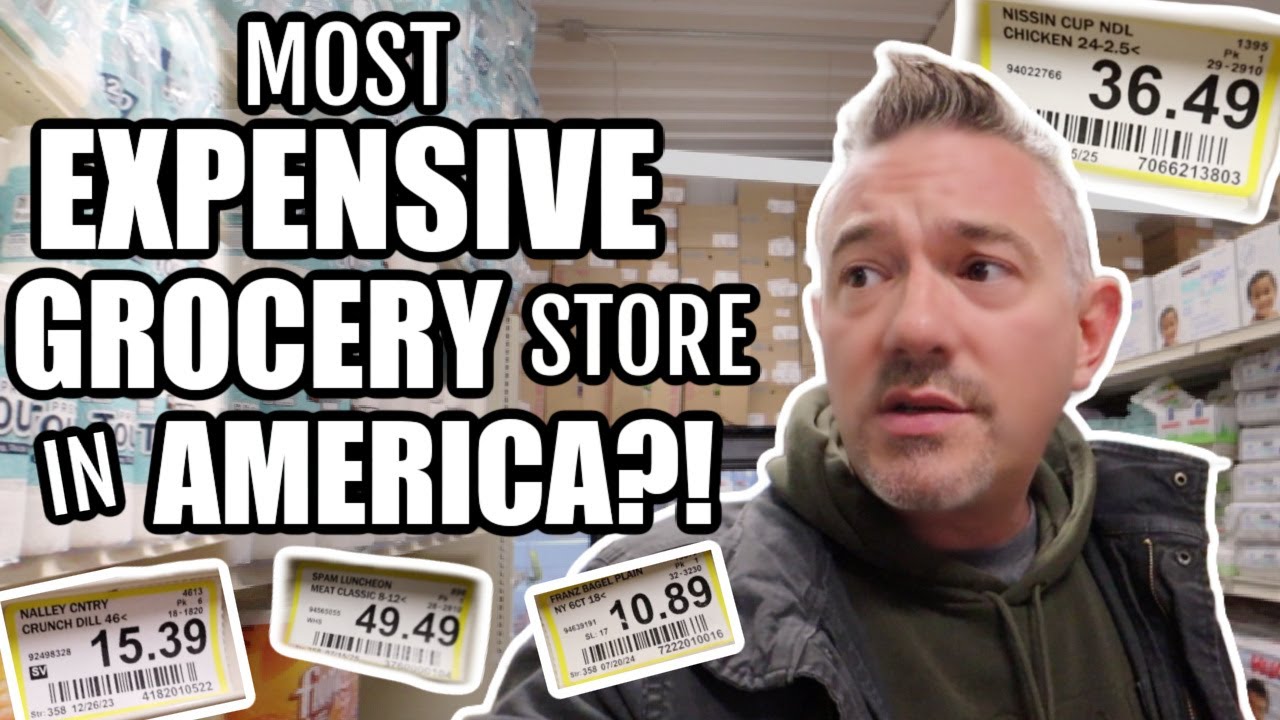 MOST EXPENSIVE GROCERY STORE IN AMERICA?! | Somers In Alaska