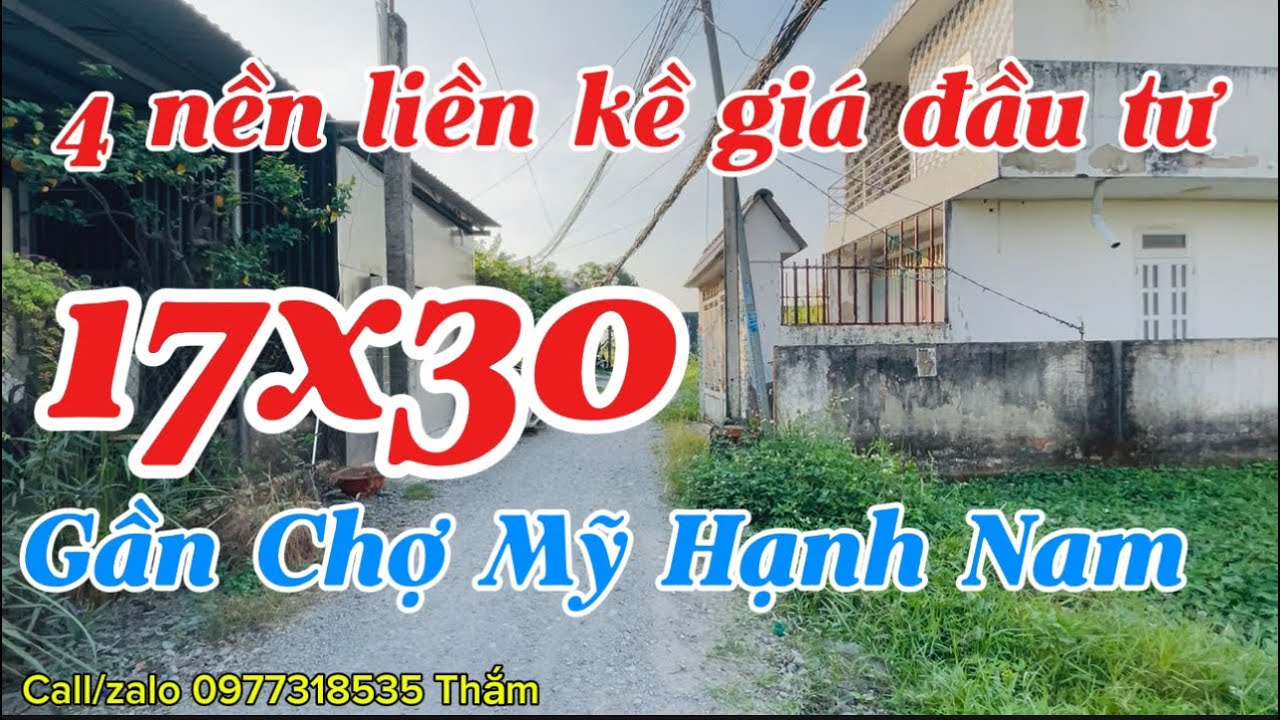 🆘Giá Đầu Tư 17x30 Đất Đẹp Tặng Nhà , tách 4 nền siêu lãi