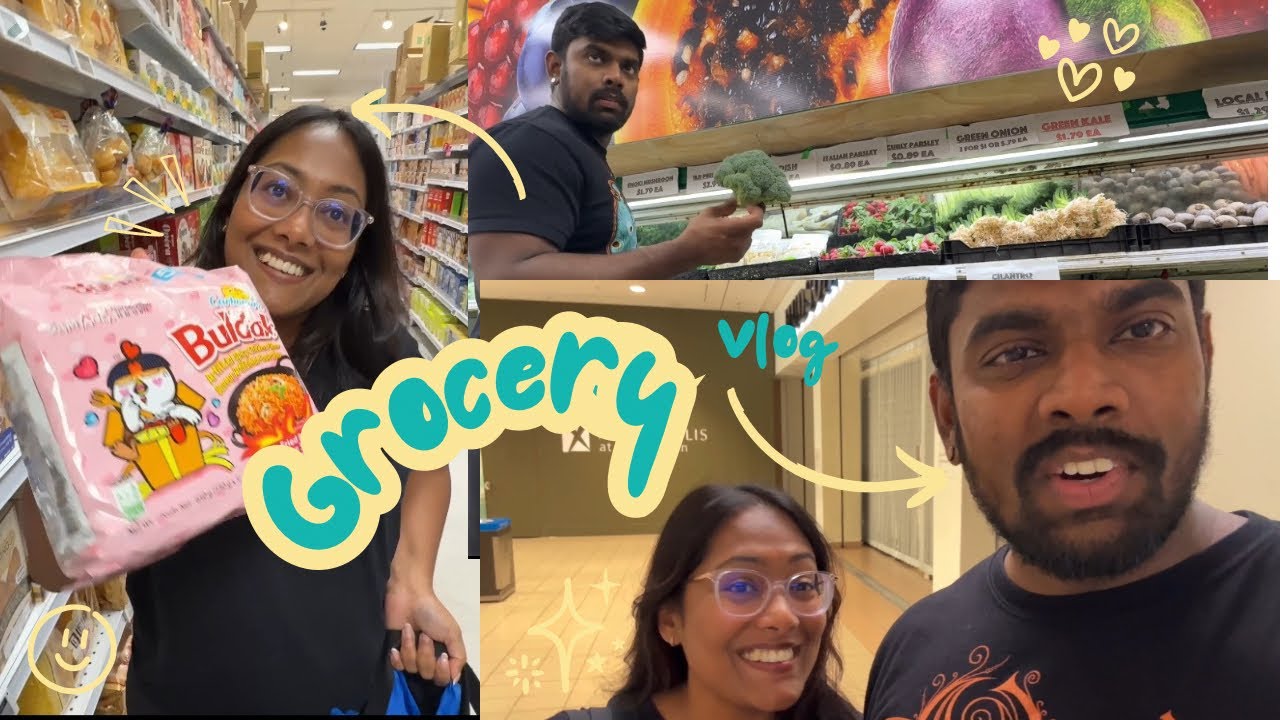 Grocery Vlog 🍄🍄‍🟫🍎🥥🥕