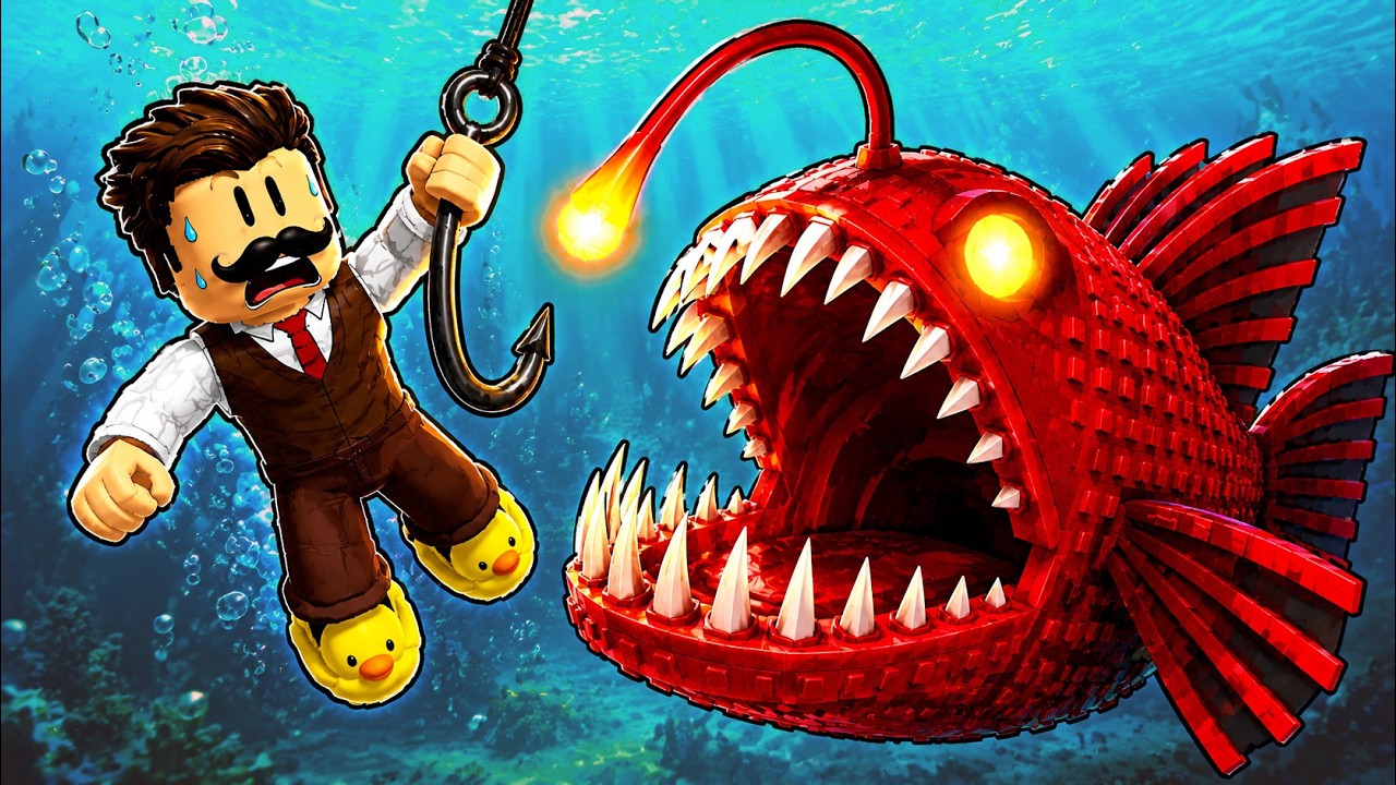 Я поймал САМУЮ БЕЗУМНУЮ рыбу в Roblox Be A Bait