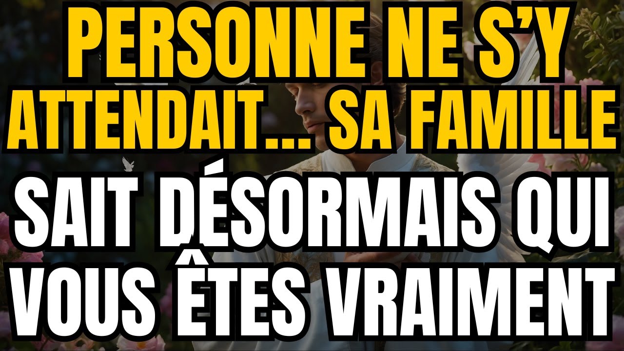 Personne ne s'y attendait... Sa famille sait désormais qui vous êtes vraiment.