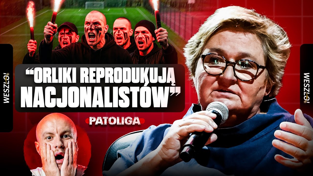 MAGDALENA ŚRODA O ORLIKACH I KIBOLACH - KOSMICZNY LOT | PATOLIGA