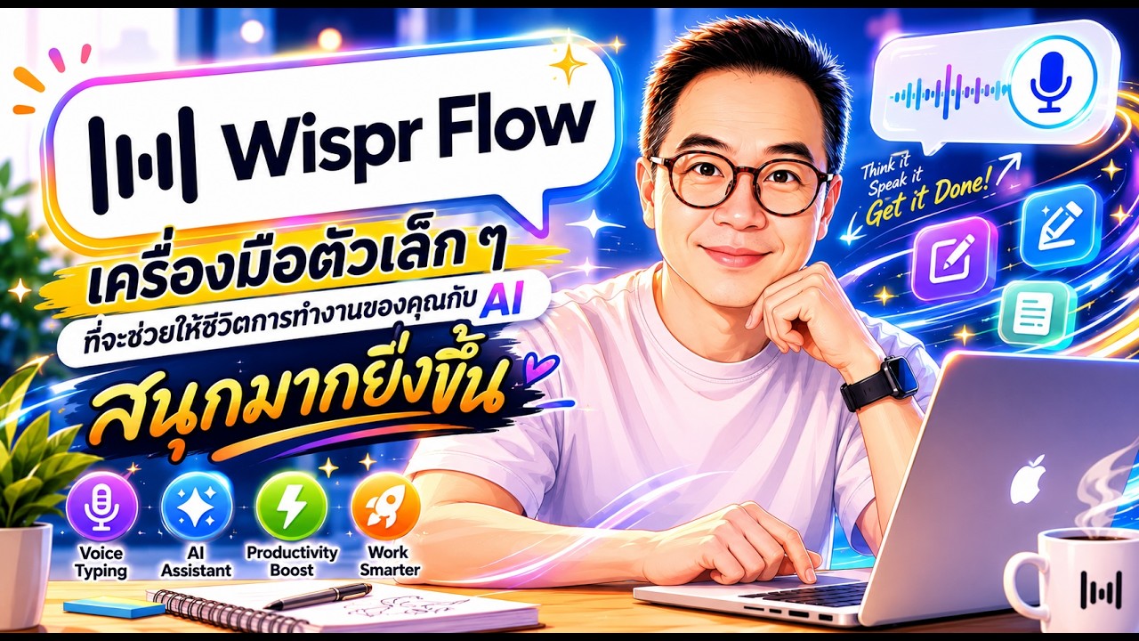 Wispr flow เครื่องมือตัวเล็ก ๆ ที่จะช่วยให้ชีวิตการทำงานของคุณกับ AI สนุกมากยิ่งขึ้น