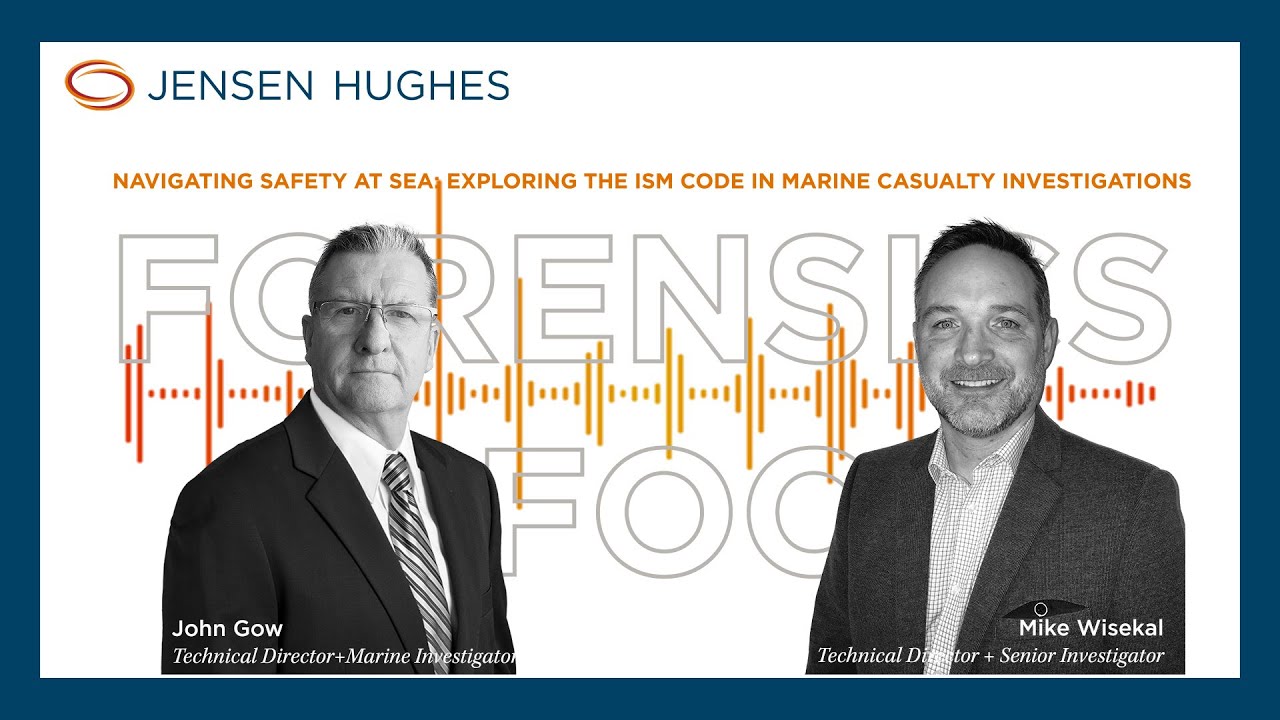 Forensics Uncovered Podcast | Maritime Safety + Exploration
