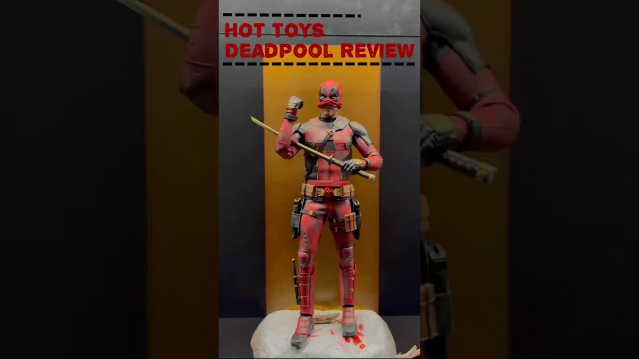 Hot Toys Deadpool (Battle Damage) Review #fypシ #hottoys #deadpool #wolverine #review #viral