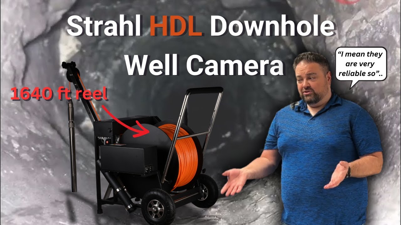1,640 ft (500 m) Downhole Inspection Camera | Strahl HDL Well Inspection Camera | Full Overview