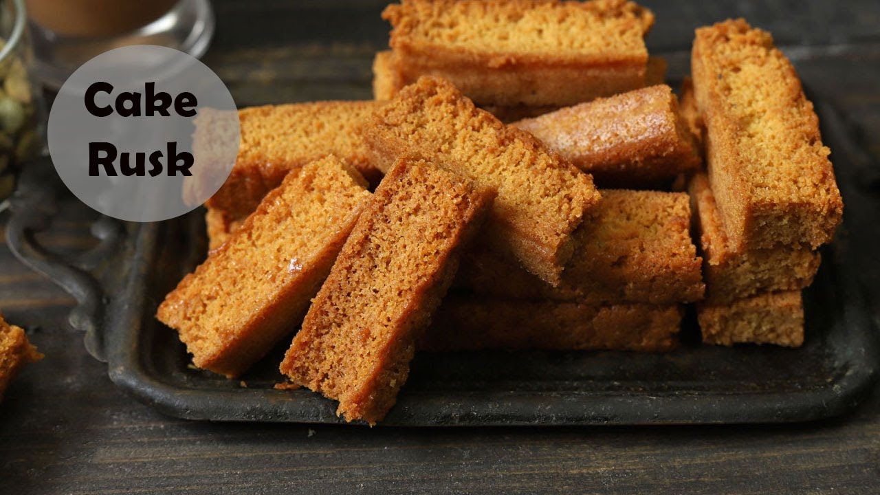 Indian Cake Rusk Recipe | Bakery Style Rusk