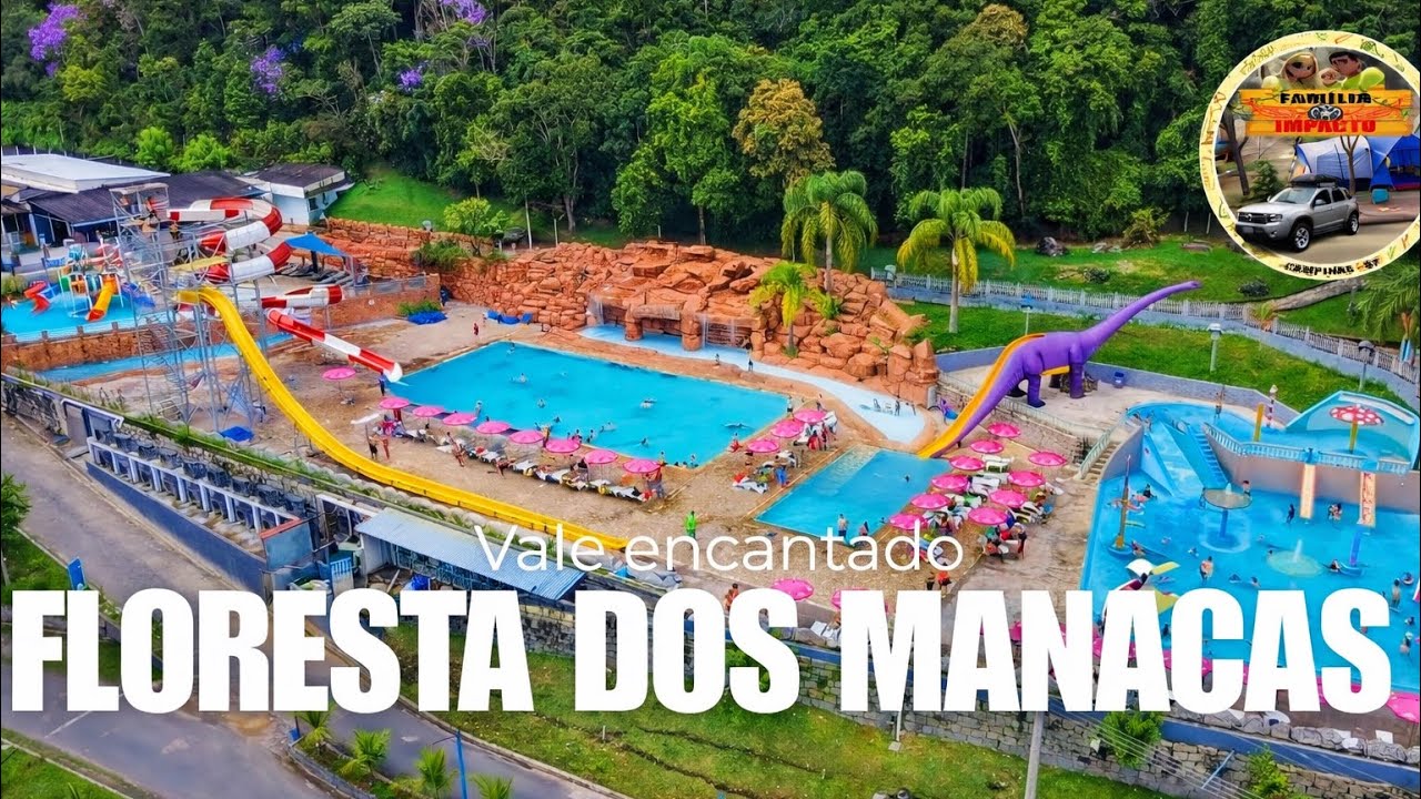 🌿 Floresta dos Manacás & Vale Encantado: O Paraíso da Diversão em Biritiba Mirim! 💦✨