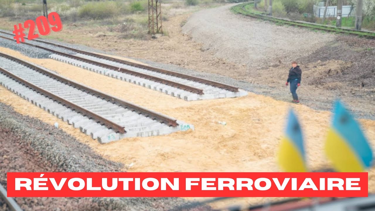 Révolution dans le rail ukrainien: la première voie à écartement européen inaugurée!