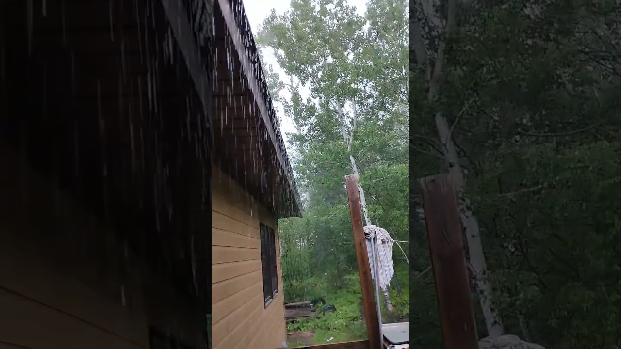 Thunder storm in whitesand first Nation