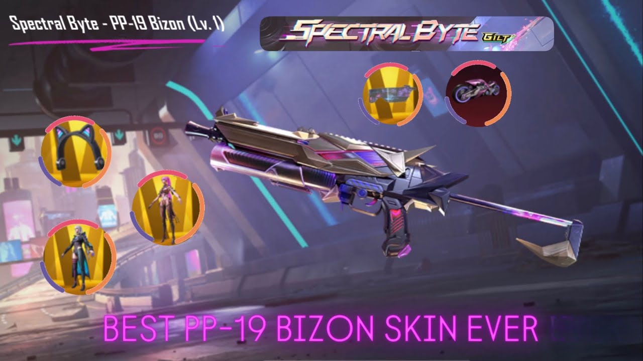 NEW PP 19 BIZON SPECTRAL BYTE CRATE OPENING | BGMI | BEST BIZON SKIN EVER | DEVIOUS CYBERCAT P90 |