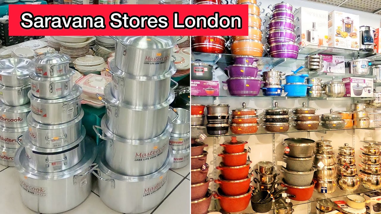 லண்டன் சரவணா ஸ்டோர்ஸ் | பாத்திரக் கடை | London Tamil | UK | #tamilvlog