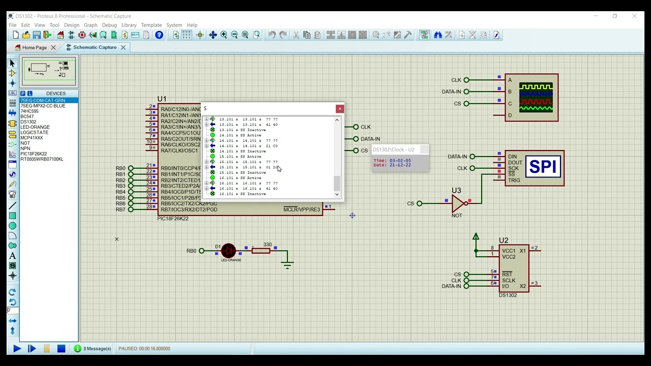 Curso ensamblador PIC #40 Cambio de MSB a LSB SPI  #ASM #microchip  #microcontrollers