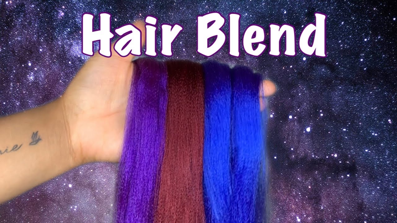 Custom Color Braiding Hair Blend | Galaxy 🔮 Blend #6