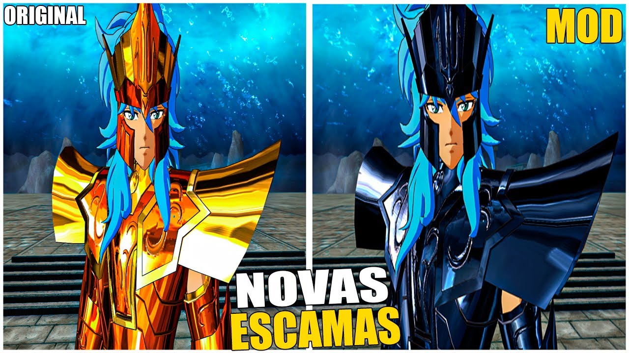 NOVAS ESCAMAS OS 7 GENERAIS MARINAS e POSEIDON - Saint Seiya
