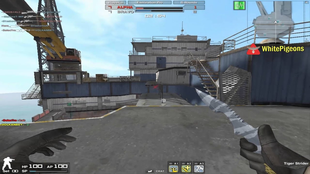 [ Clan War ] - WhitePigeons Vs TiNLaMzz MoDuNDa #2 [ xI-ZeuS-I ] - Combat Arms