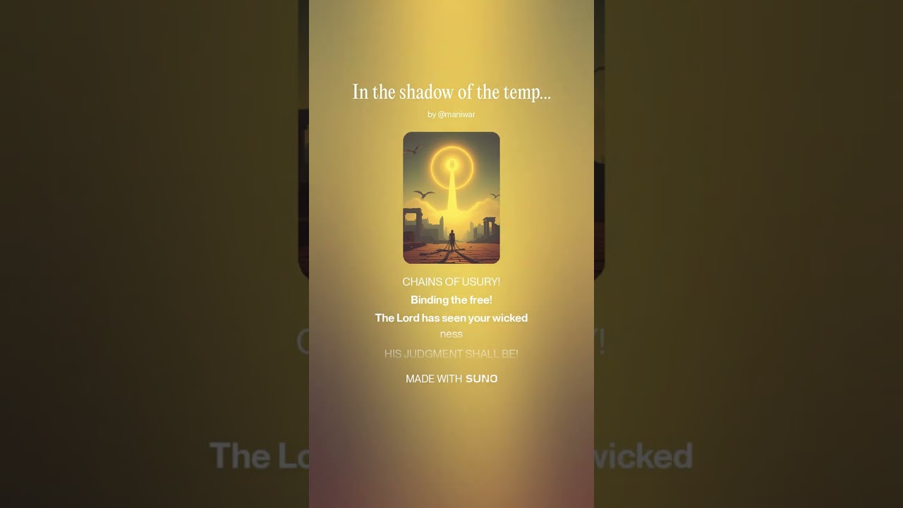 In the shadow of the temple walls