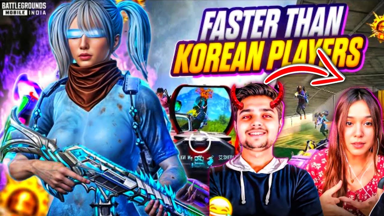 Faster Than Korean Players 🔥 OP Black 1v4 in Conqueror Lobby Intense Solo vs Squad Gameplay | BGMI
