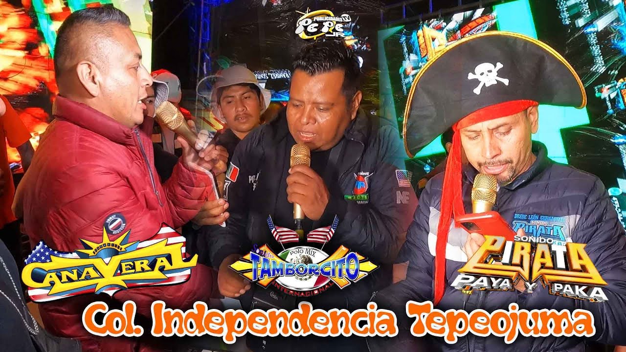 LA CUMBIA DE BETOS A 3 VOCES SONIDO PIRATA SONIDO CAÑAVERAL Y TAMBORCITO EN COL INDEPENDENCIA