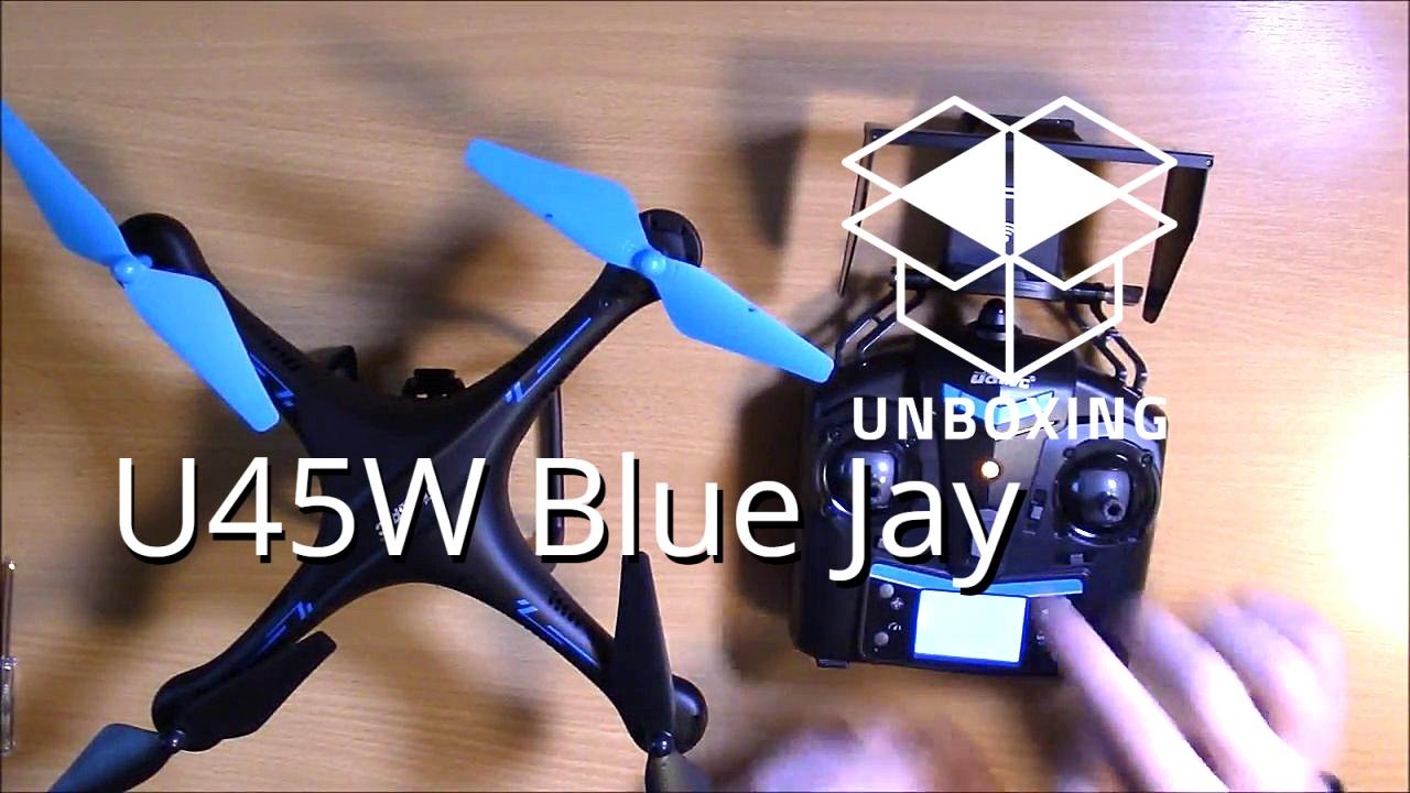 UDI Blue Jay FPV Camera RC Drone Review | Quadcopter Unboxing