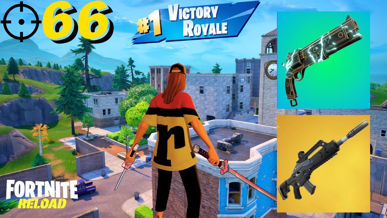 66 Kills RELOAD (Fortnite Chapter 7 PS5 Controller) #fortnite