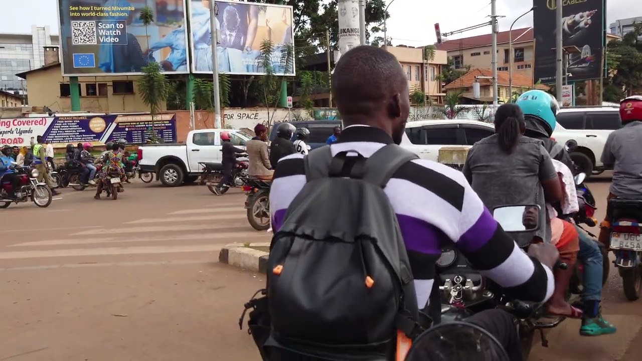 Breath taking walk through Kampala uganda