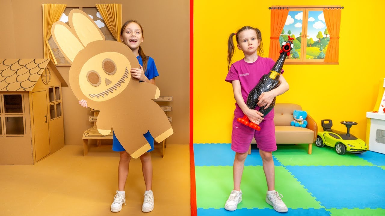 Stephi spiller mystery utfordringen «Farge vs. papp»!🧸📦