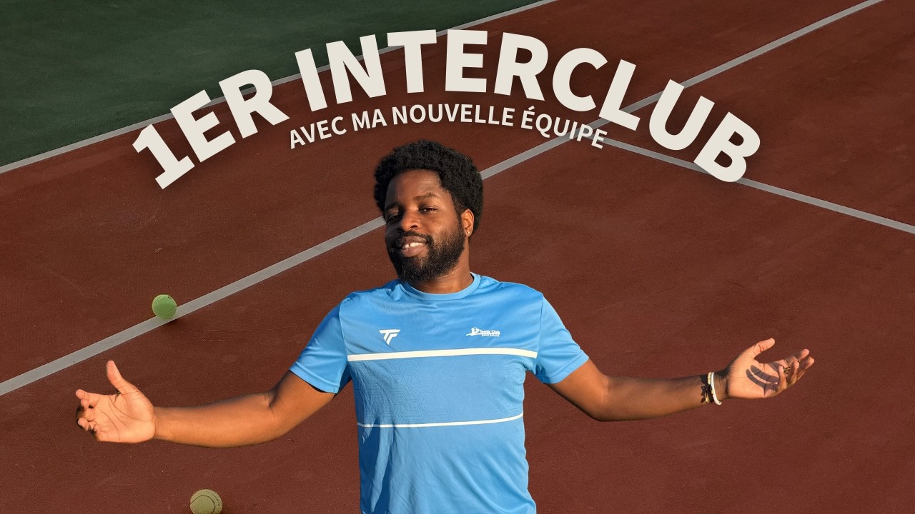 1er interclub sous mes nouvelles couleurs, la vibe est INCROYABLE 🤯🎾