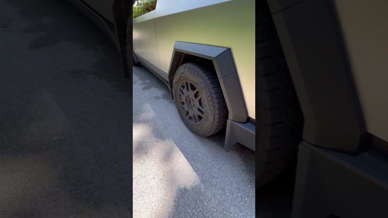 Tesla Cybertruck mud flaps  