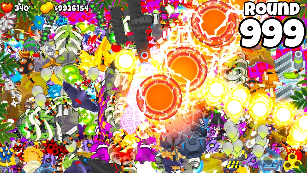 Я ПРОЙДЁЛ 999-й раунд в Bloons TD 6. Вот как я это сделал.