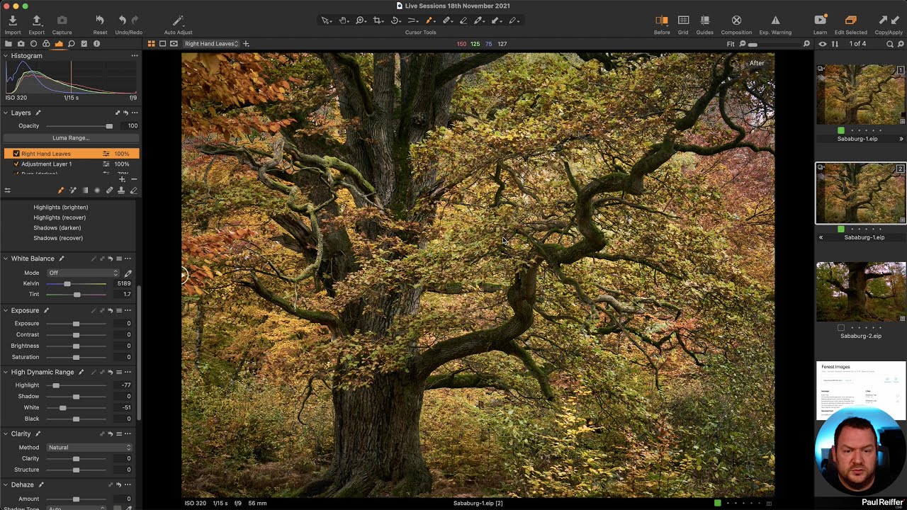 Live Editing Sessions - Capture One 18th November 2021 (HDR, Exposure, Noise Reduction, Keystone)