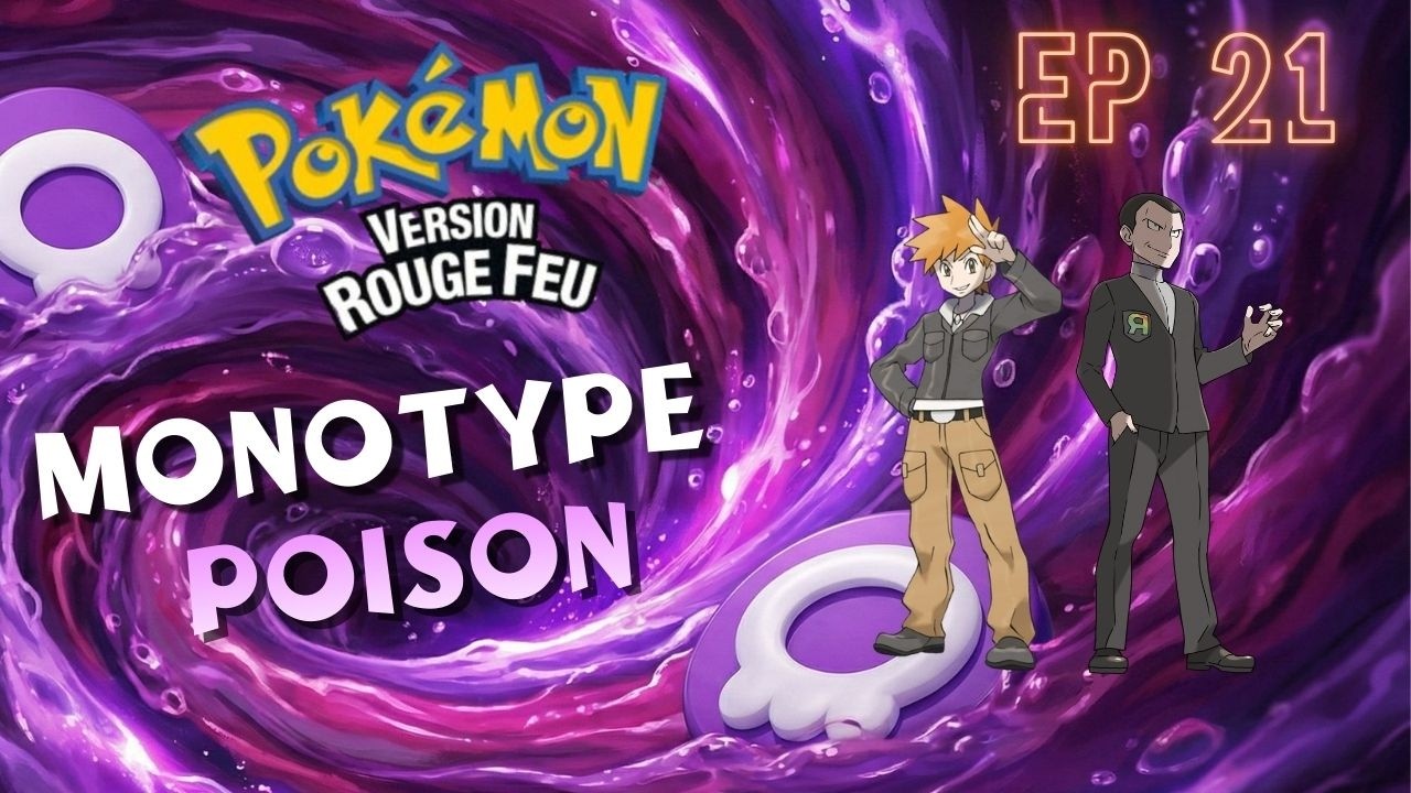 Pokemon RF Monotype Poison - EP21 - GREEN & Giovani