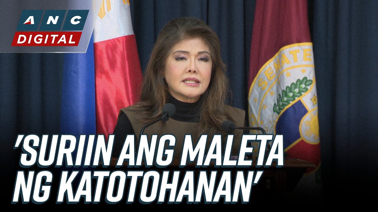 WATCH: Sen. Imee Marcos seeks probe on cash delivery allegations by 'ex-Marines' | ANC