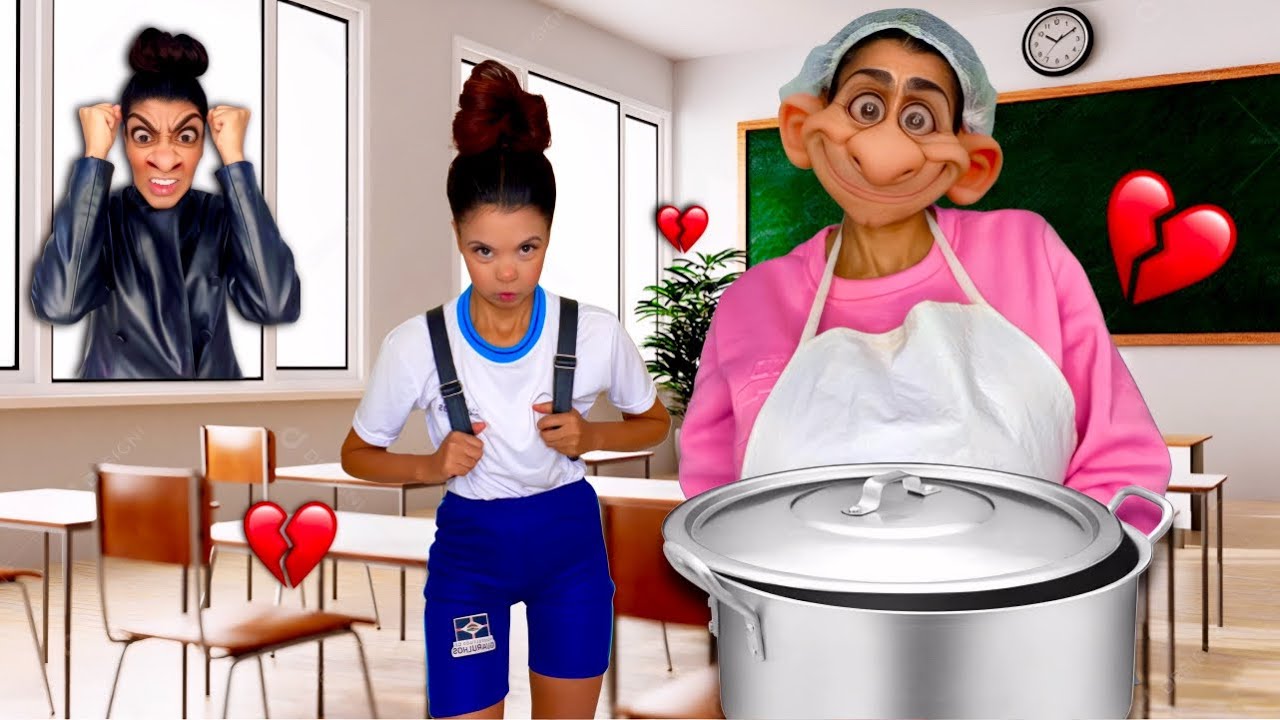 ADEUS TIA DA MERENDA O ÚLTIMO DIA DE AULA DA DORIANA 