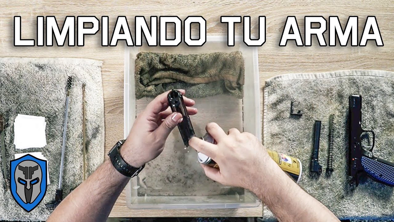 C&oacute;mo limpiar tu arma