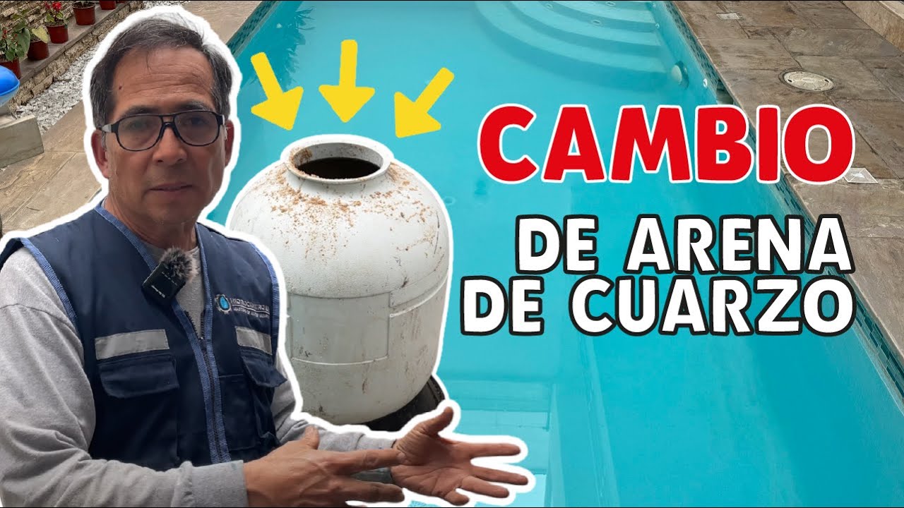 CAMBIO DE ARENA DE CUARZO A UN FILTRO DE PISCINA - HIDROCENTRO LIMA