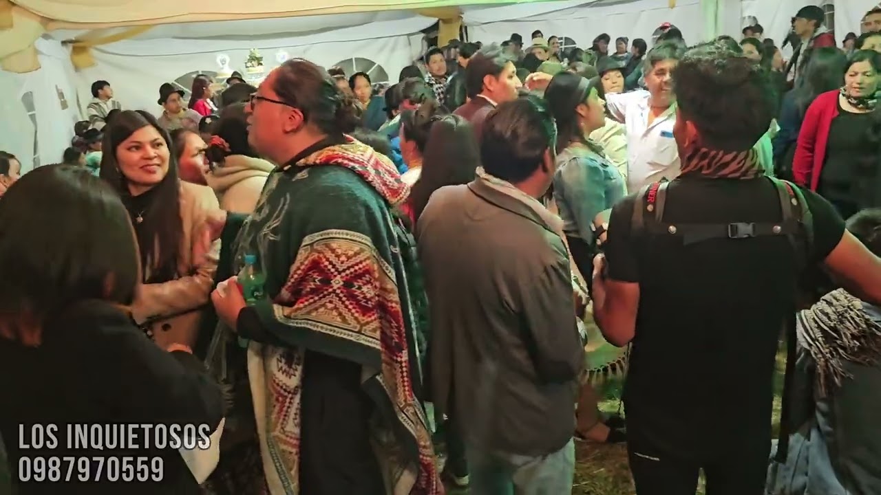 LOS INQUIETOSOS DE CAYAMBE 🪗🎸🥁🎵🎛 // EN LA CHIMBA Sab. 08-06-2024 Familia Nepas 📽📽 Anahí Ch.