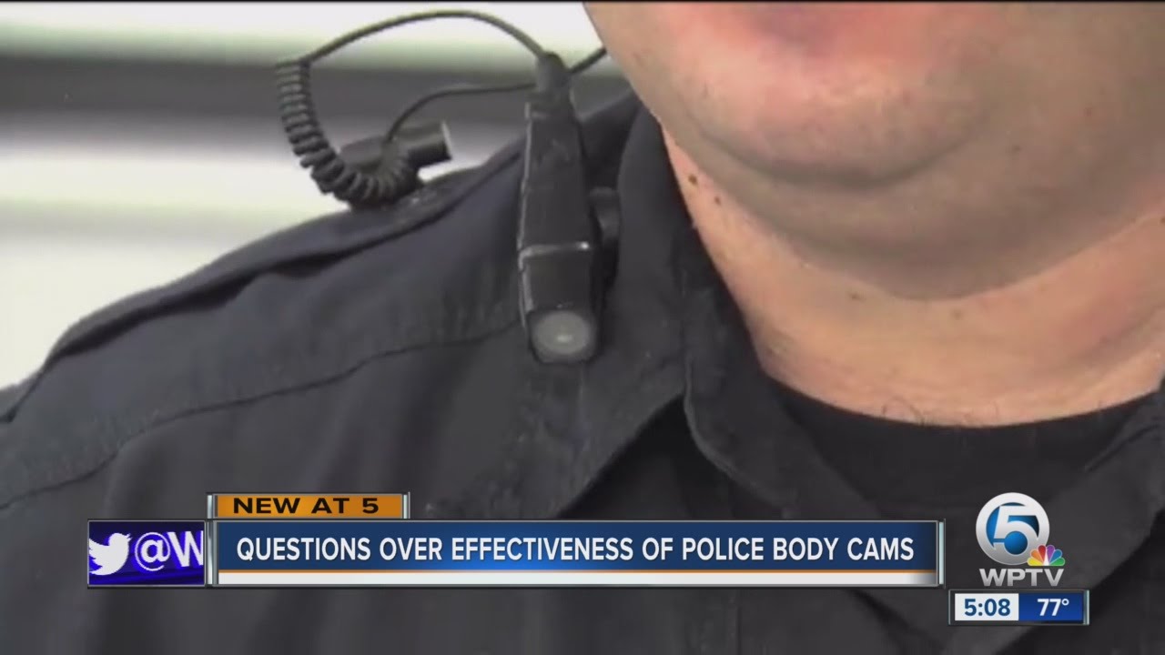 Questions over effectiveness of police body cams