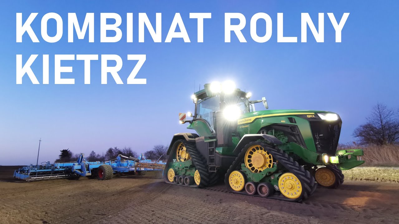 🇵🇱 Kombinat Rolny Kietrz 🇵🇱| Siew Buraków 2022 | DŹWIĘK MASZYN | NOWY NABYTEK - John Deere 9620 RX