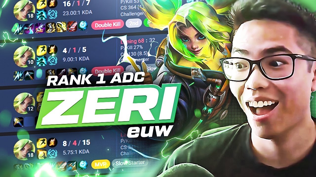 This 2000 LP RANK 1 IS A 17 YEAR OLD ADC PRODIGY???