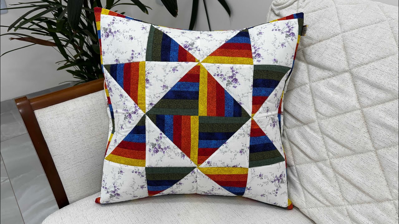 Patchwork nunca foi tão fácil de aprender, aula simplifica para iniciantes 
