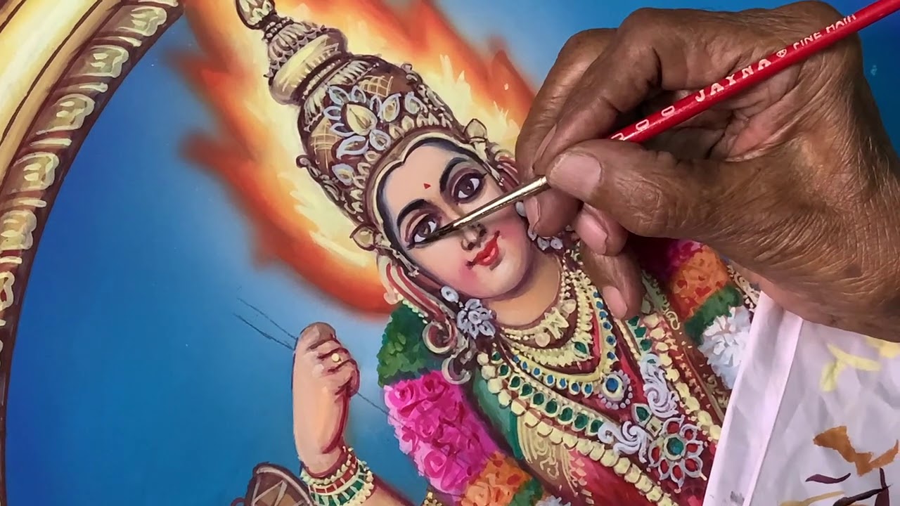 How to PAINT FACE and HIGHLIGHTS of GODDESS Part 2