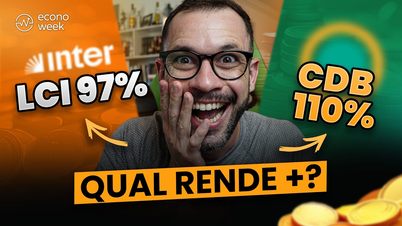 COMO CHEGAR aos R$100 MIL | Qual o melhor investimento CDB 110% OU LCI 97%? QUANTO INVESTIR POR MÊS?